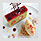 Gâteau Fraisier avec Glace Vanille　苺のケーキ　ヴァニラグラスと共に